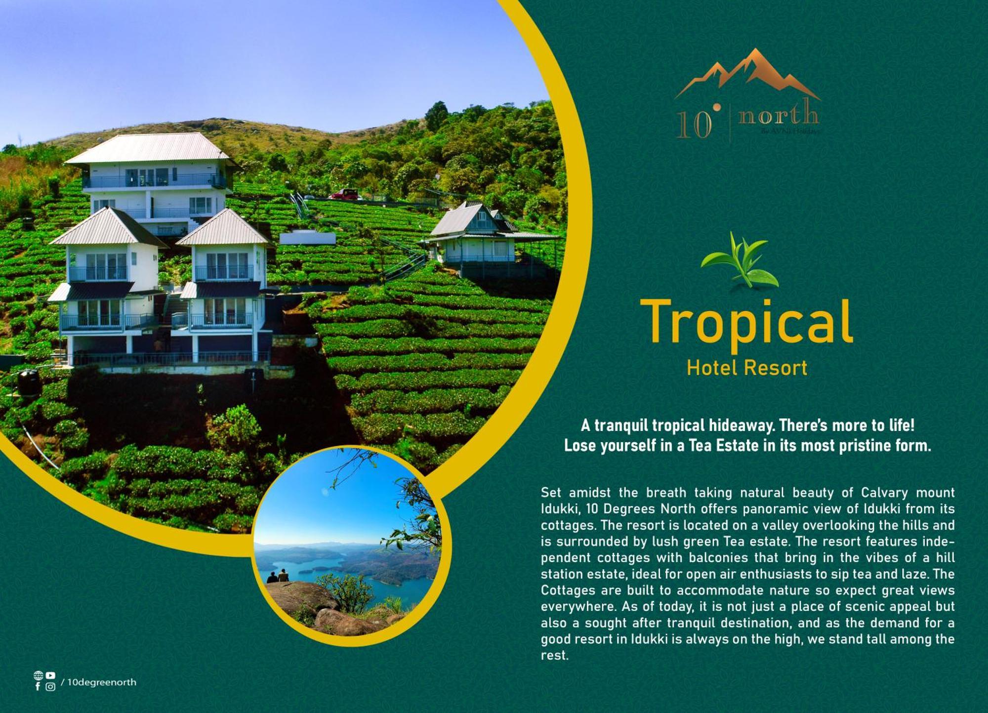 10 Degrees North By Avni Holidays Idukki Dış mekan fotoğraf